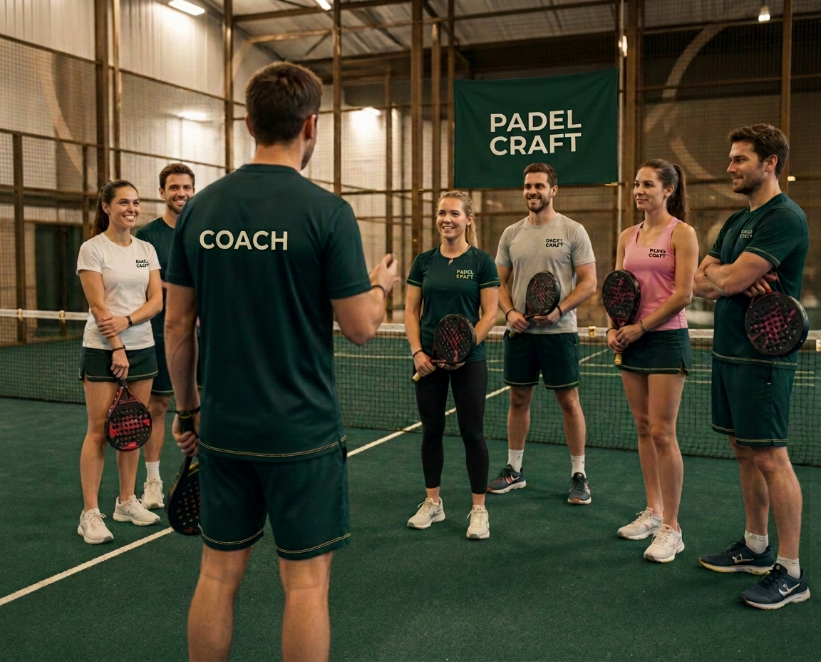 Padel classes for your employees